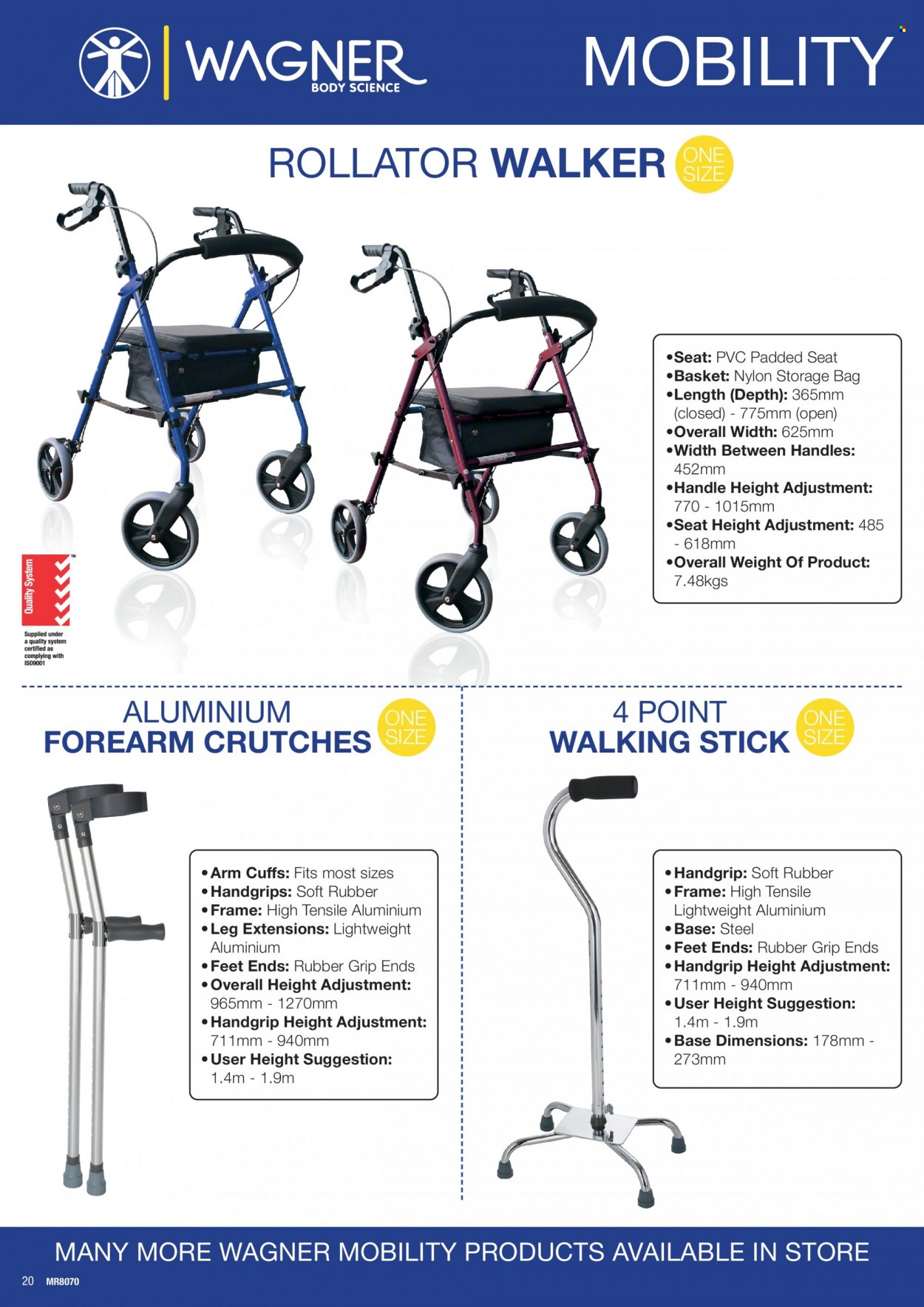 thumbnail - Chemist Warehouse mailer - Sales products - rollator. Page 20.