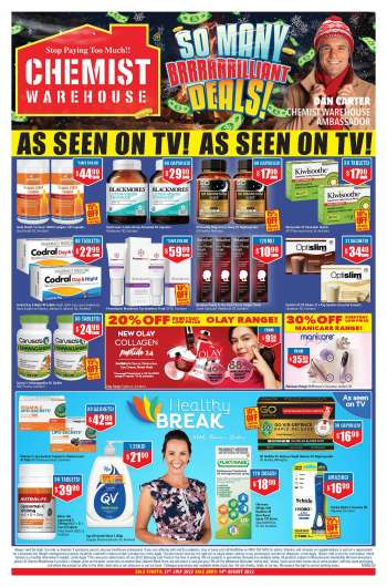 CHEMIST WAREHOUSE Riccarton Shop 1 Blenheim Square 217 Blenheim Road 