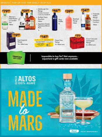 Liquorland catalogue