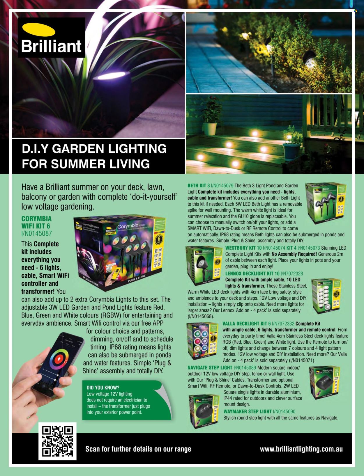 thumbnail - Bunnings Warehouse mailer - 01.11.2022 - 30.11.2022 - Sales products - pot, LED light, lighting, switch, smart plug. Page 68.