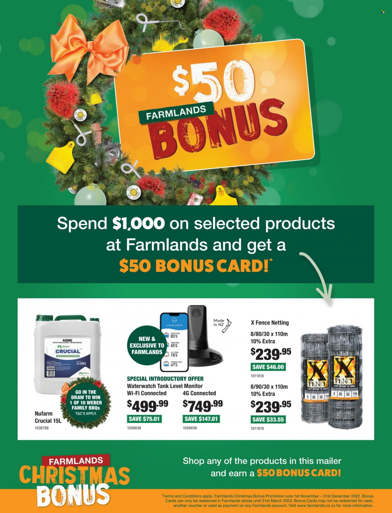 thumbnail - Farmlands mailer - 01.11.2022 - 30.11.2022 - Sales products - tank. Page 2.