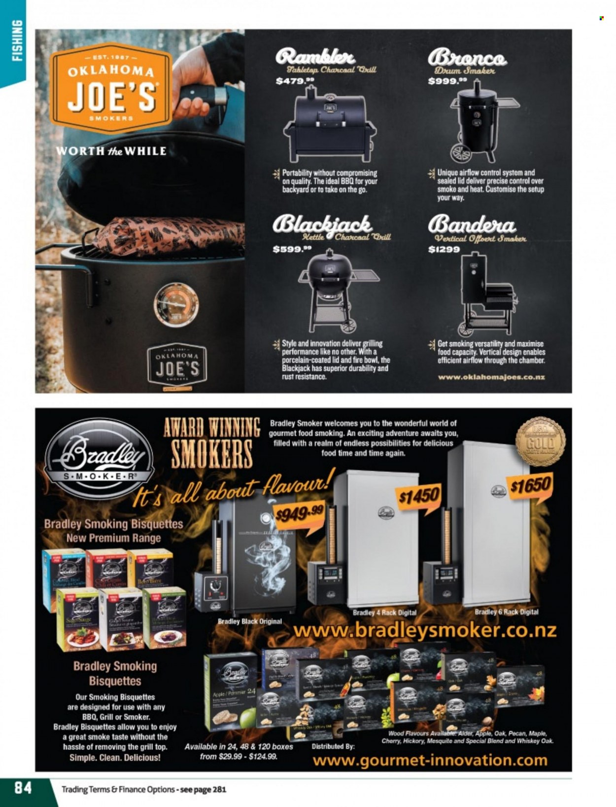 thumbnail - Hunting & Fishing mailer - Sales products - lid. Page 84.