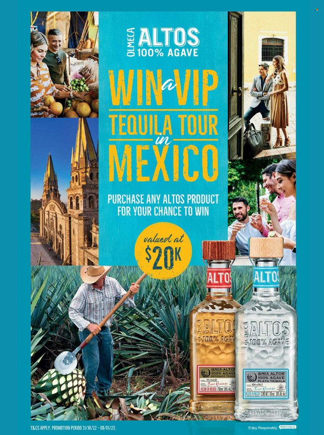 Liquorland mailer - 14.11.2022 - 27.11.2022 - Sales products - tequila, Olmeca. Page 4.