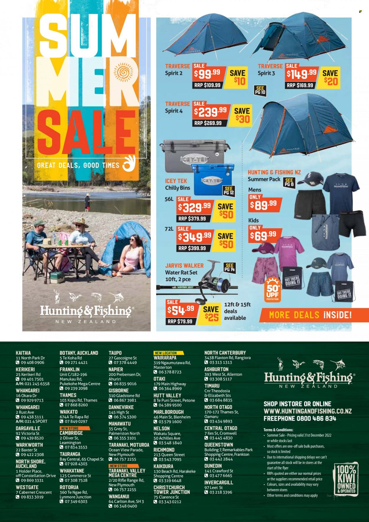 thumbnail - Hunting & Fishing mailer - 21.11.2022 - 31.12.2022 - Sales products - holder. Page 20.