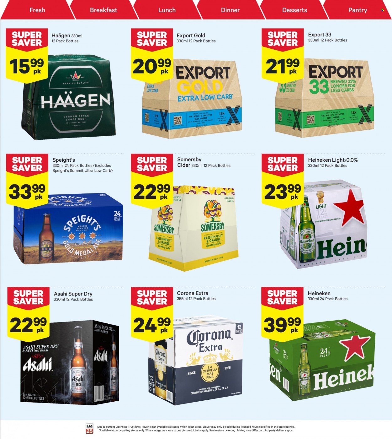 thumbnail - New World mailer - 05.12.2022 - 11.12.2022 - Sales products - Häagen-Dazs, wine, cider, beer, Corona Extra, Heineken. Page 31.