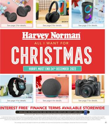 Harvey Norman catalogue