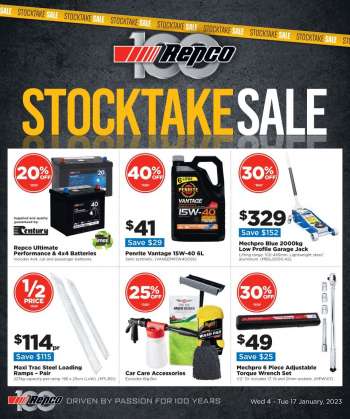 Repco catalogue