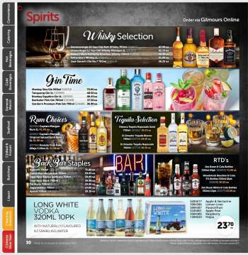 Gilmours catalogue
