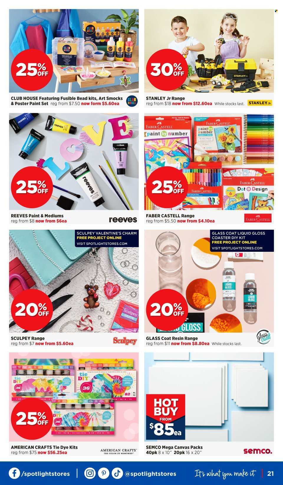 thumbnail - Spotlight mailer - 18.01.2023 - 07.02.2023 - Sales products - canvas, Stanley. Page 21.