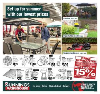 Bunnings Warehouse catalogue