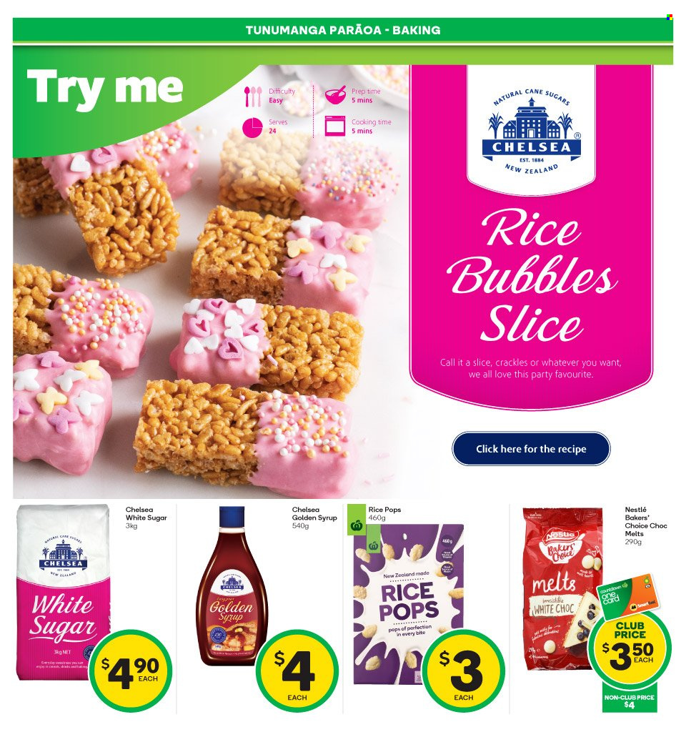 thumbnail - Countdown mailer - 30.01.2023 - 05.02.2023 - Sales products - Nestlé, sugar, rice pops, syrup, Bakers. Page 9.