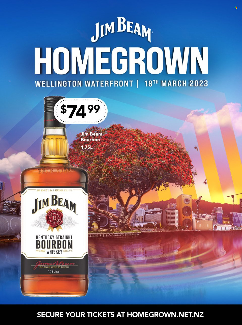 thumbnail - Liquorland mailer - 07.02.2023 - 19.02.2023 - Sales products - bourbon, whiskey, Jim Beam, bourbon whiskey, whisky. Page 2.