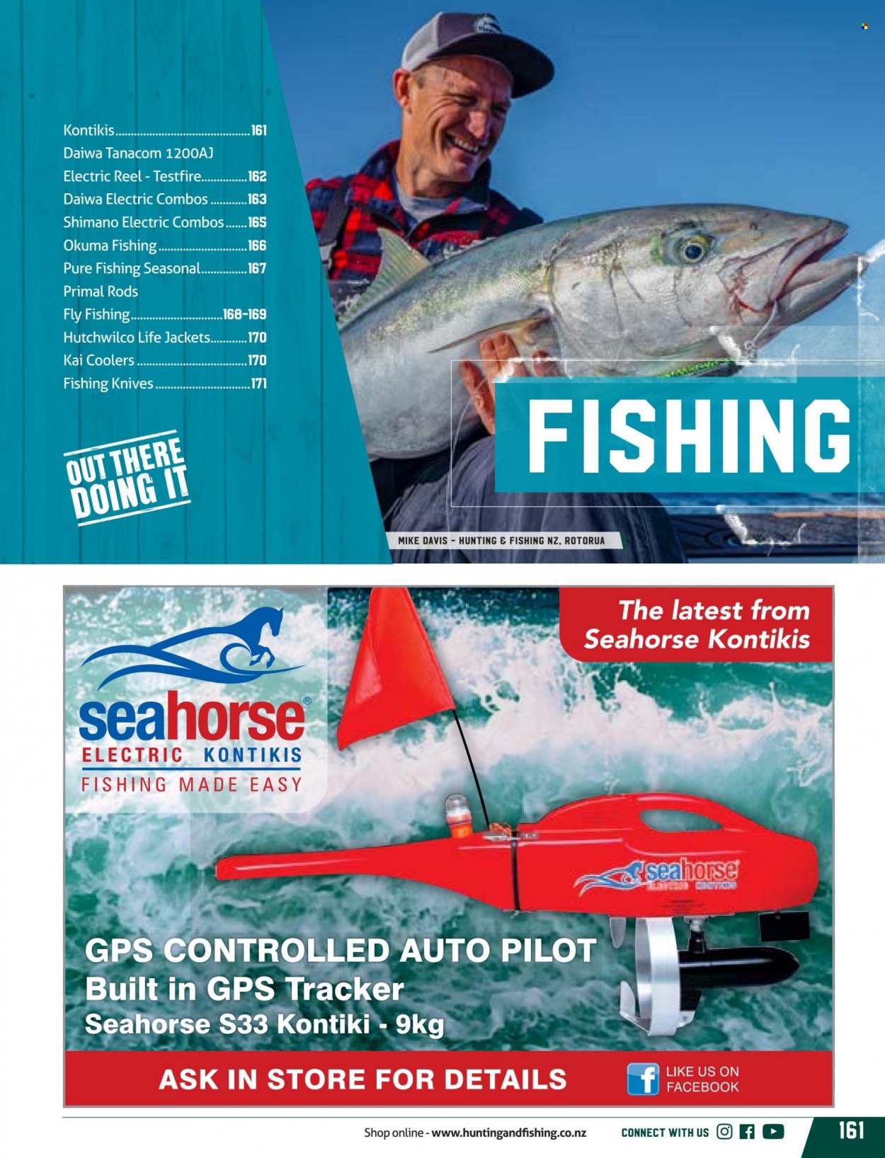 thumbnail - Hunting & Fishing mailer - Sales products - knife. Page 161.