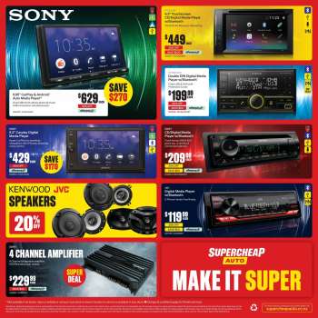 SuperCheap Auto catalogue