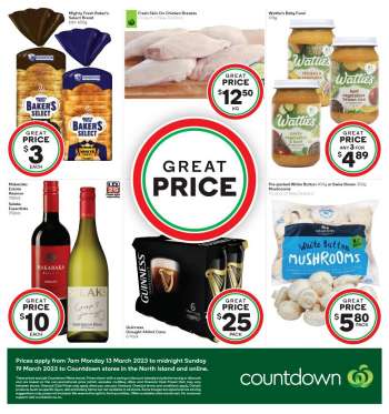 Countdown catalogue
