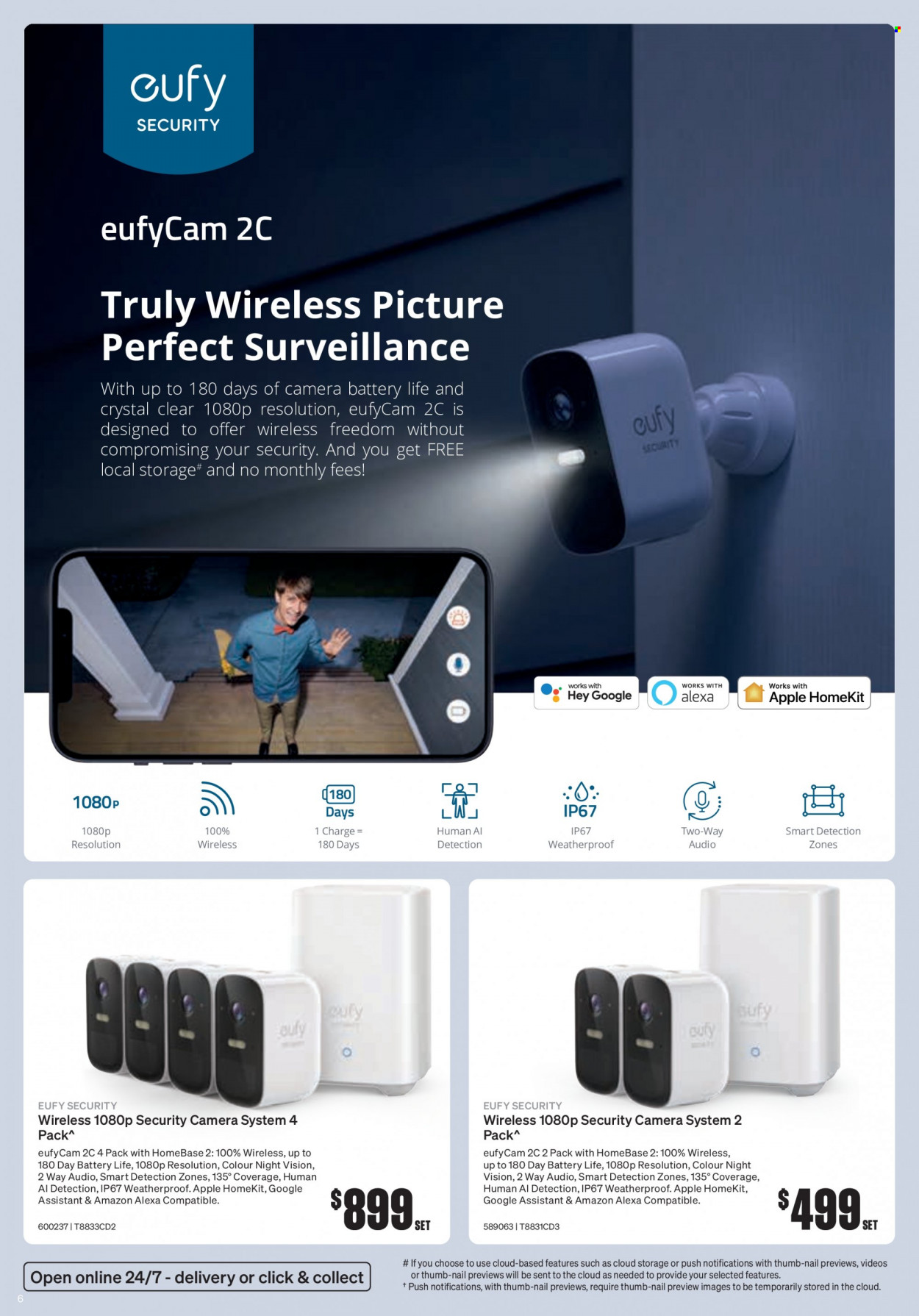 thumbnail - SuperCheap Auto mailer - 13.03.2023 - 22.03.2023 - Sales products - security camera, camera, Apple. Page 6.
