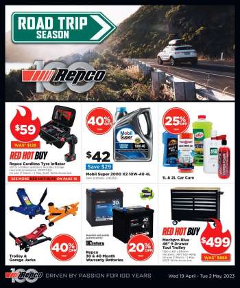 Repco catalogue