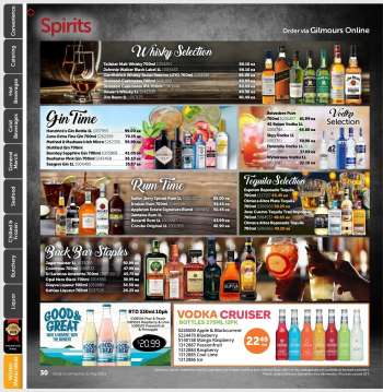 Gilmours catalogue