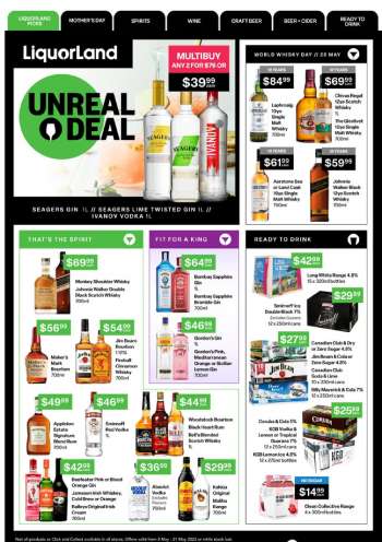 Liquorland catalogue
