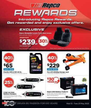 Repco catalogue