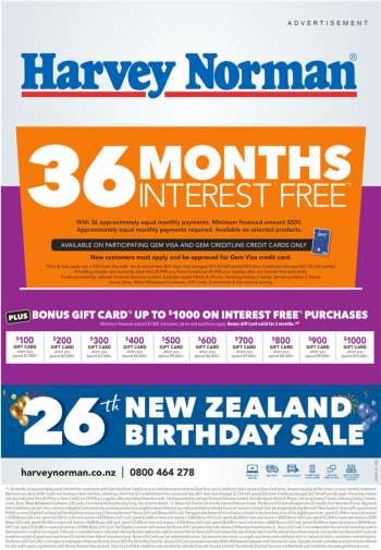 Harvey Norman catalogue