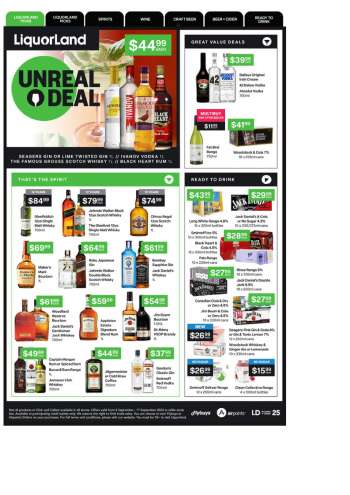 Liquorland catalogue