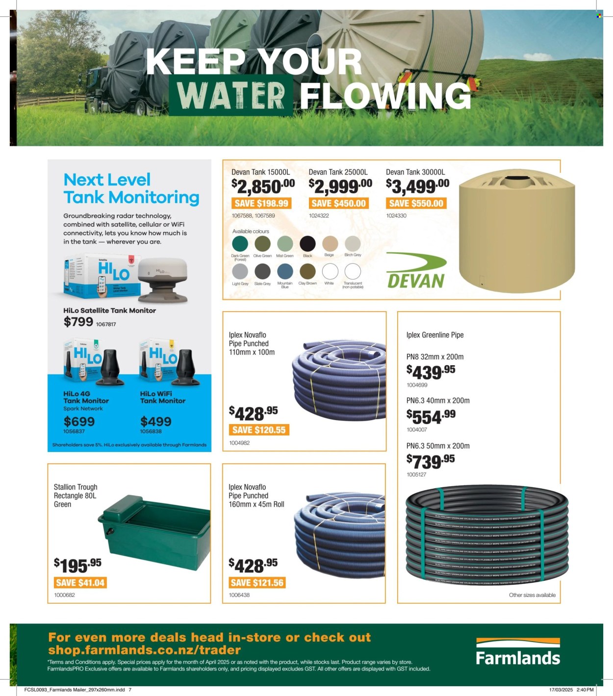 Farmlands catalogue - 01.04.2025 - 31.05.2025. Page 1