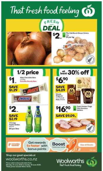 thumbnail - Woolworths catalogue - North Island