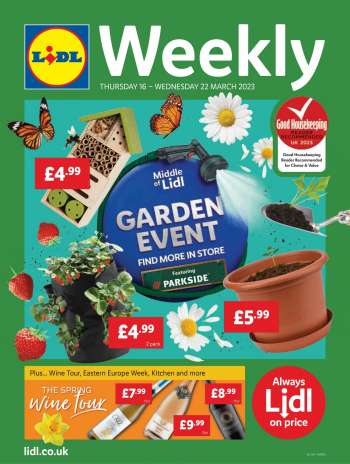 Lidl offer  - 16/03/2023 - 22/03/2023.