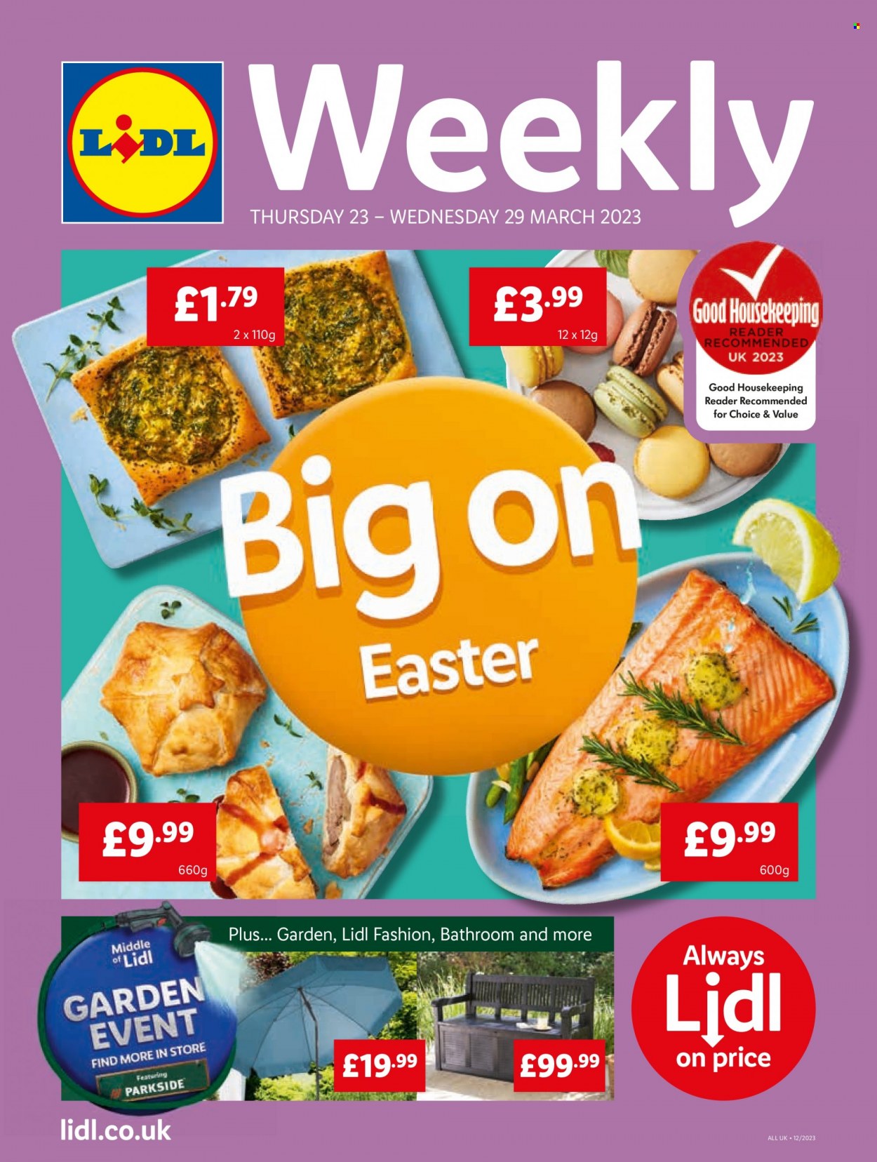 Lidl offer - 23/03/2023 - 29/03/2023. Page 1