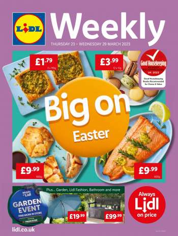 Lidl offer  - 23/03/2023 - 29/03/2023.