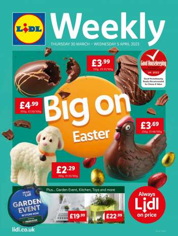 Lidl offer  - 30/03/2023 - 05/04/2023.