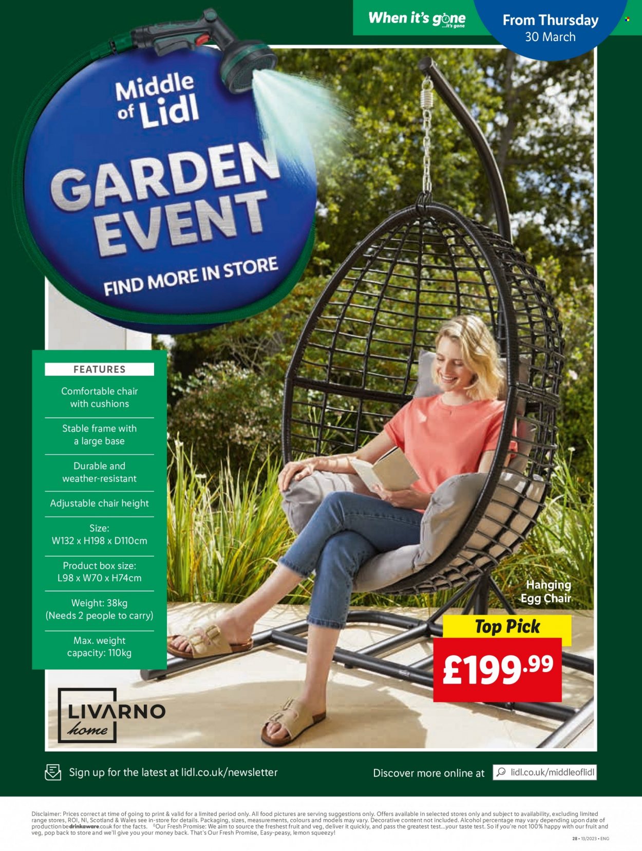 Lidl offer - 30/03/2023 - 05/04/2023. Page 28