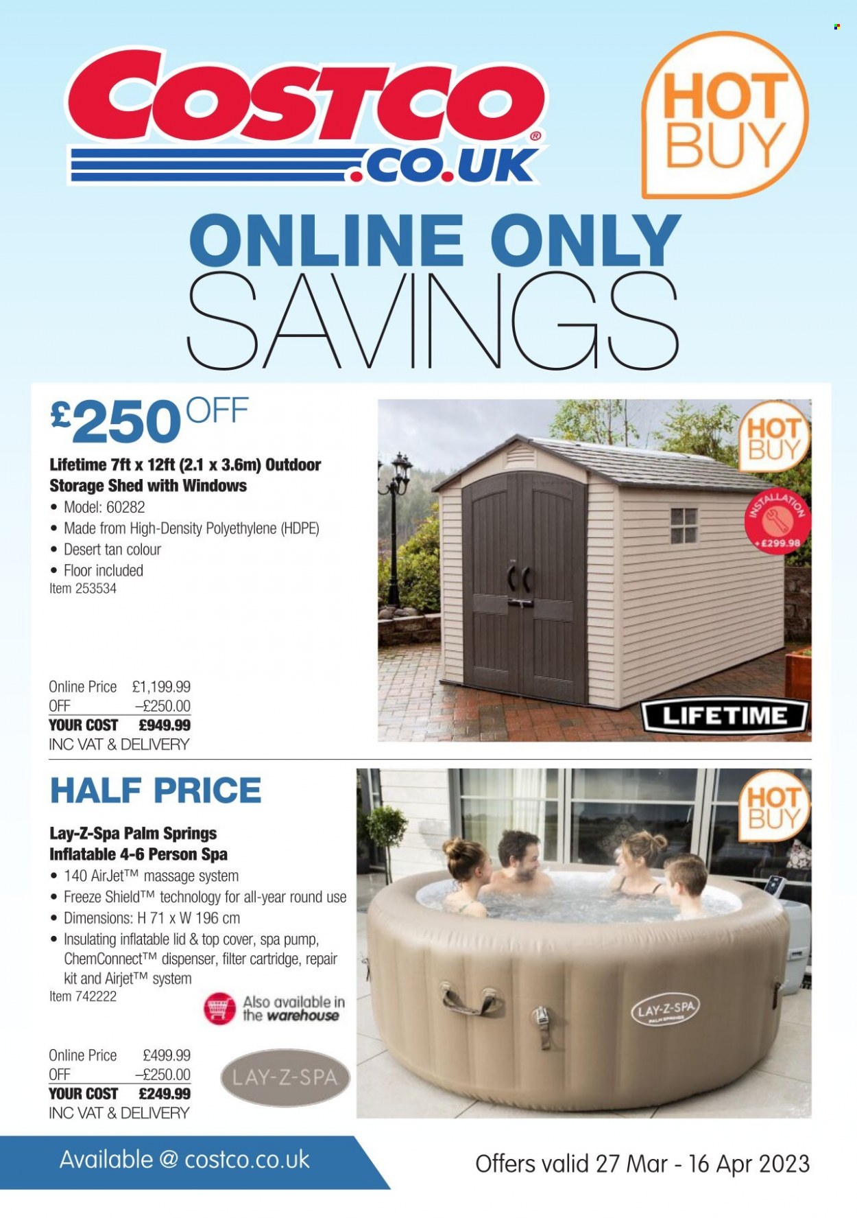 Costco offer - 27/03/2023 - 16/04/2023. Page 1