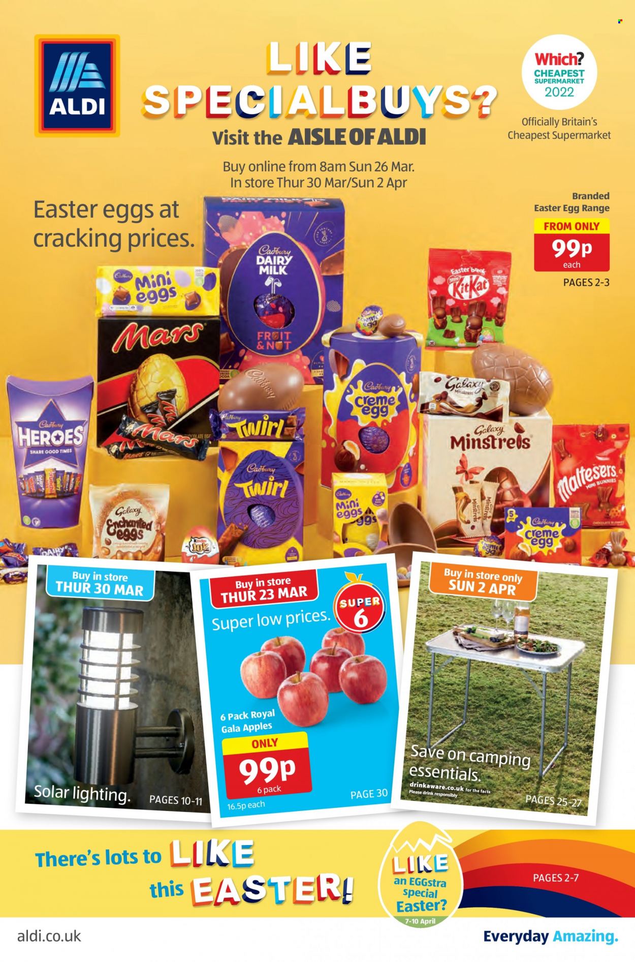 Aldi offer - 26/03/2023 - 02/04/2023. Page 1