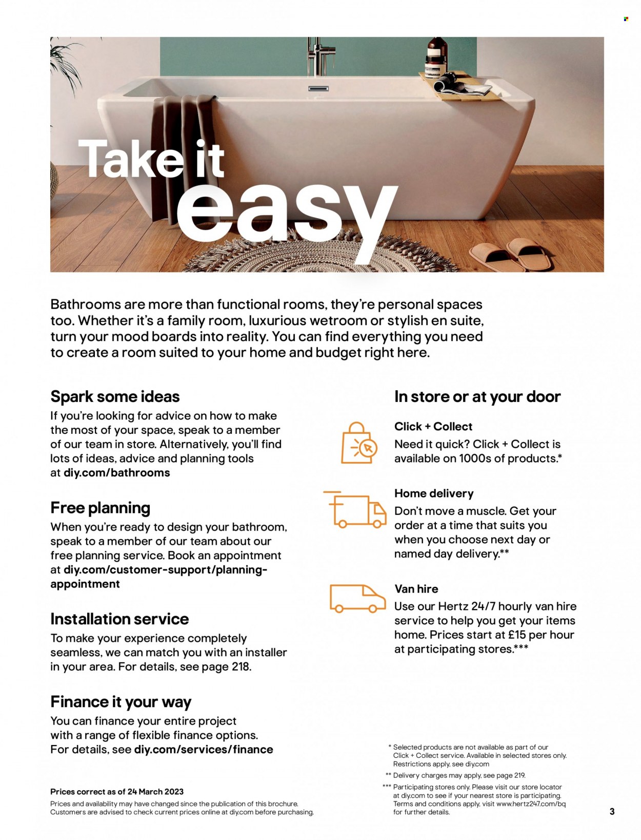 B&Q offer. Page 3
