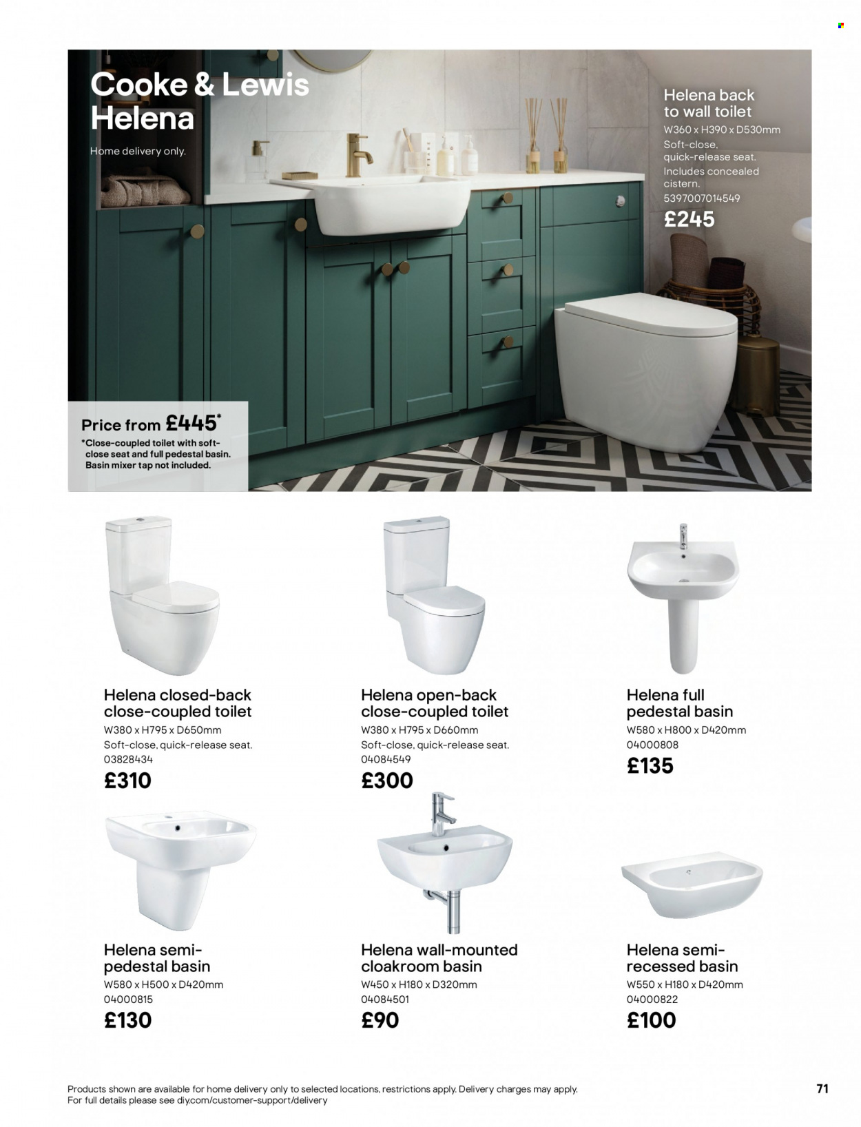 B&Q offer. Page 71
