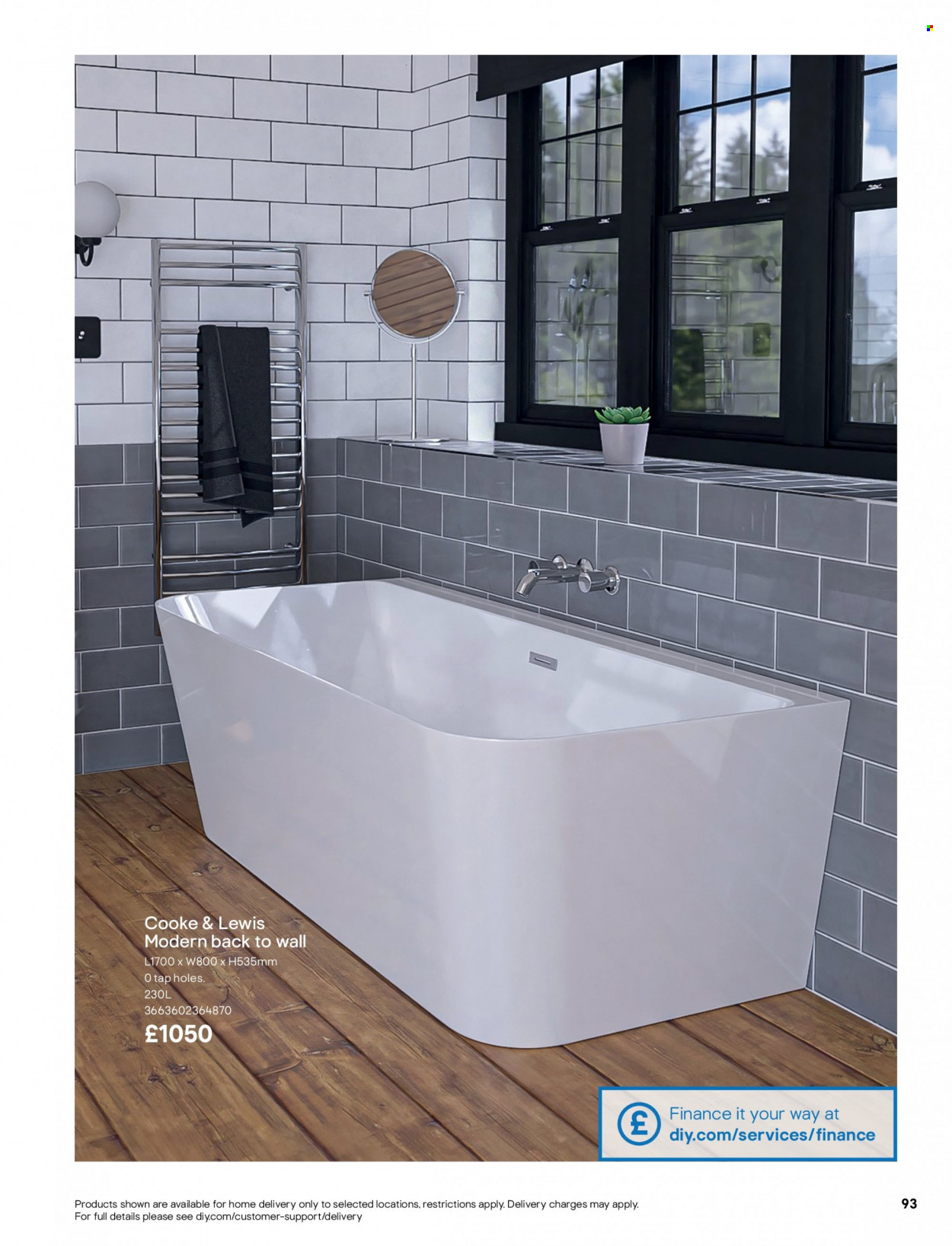 B&Q offer. Page 93