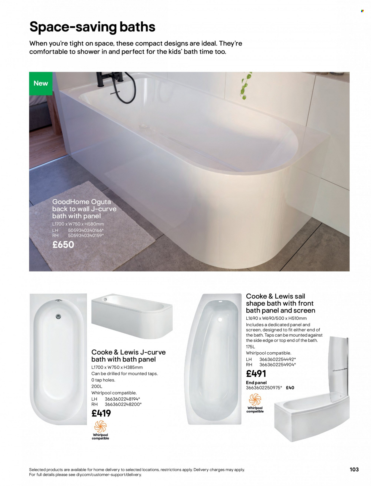 B&Q offer. Page 103