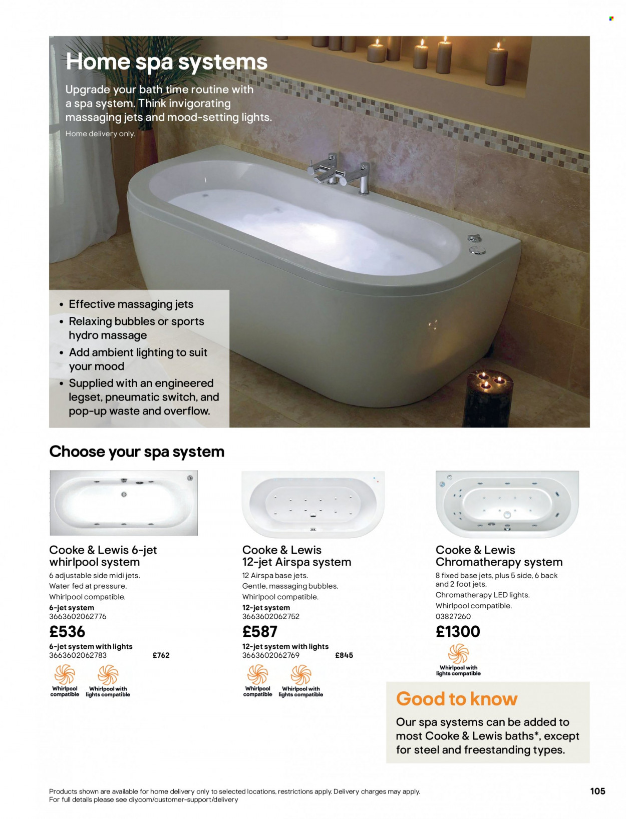 B&Q offer. Page 105