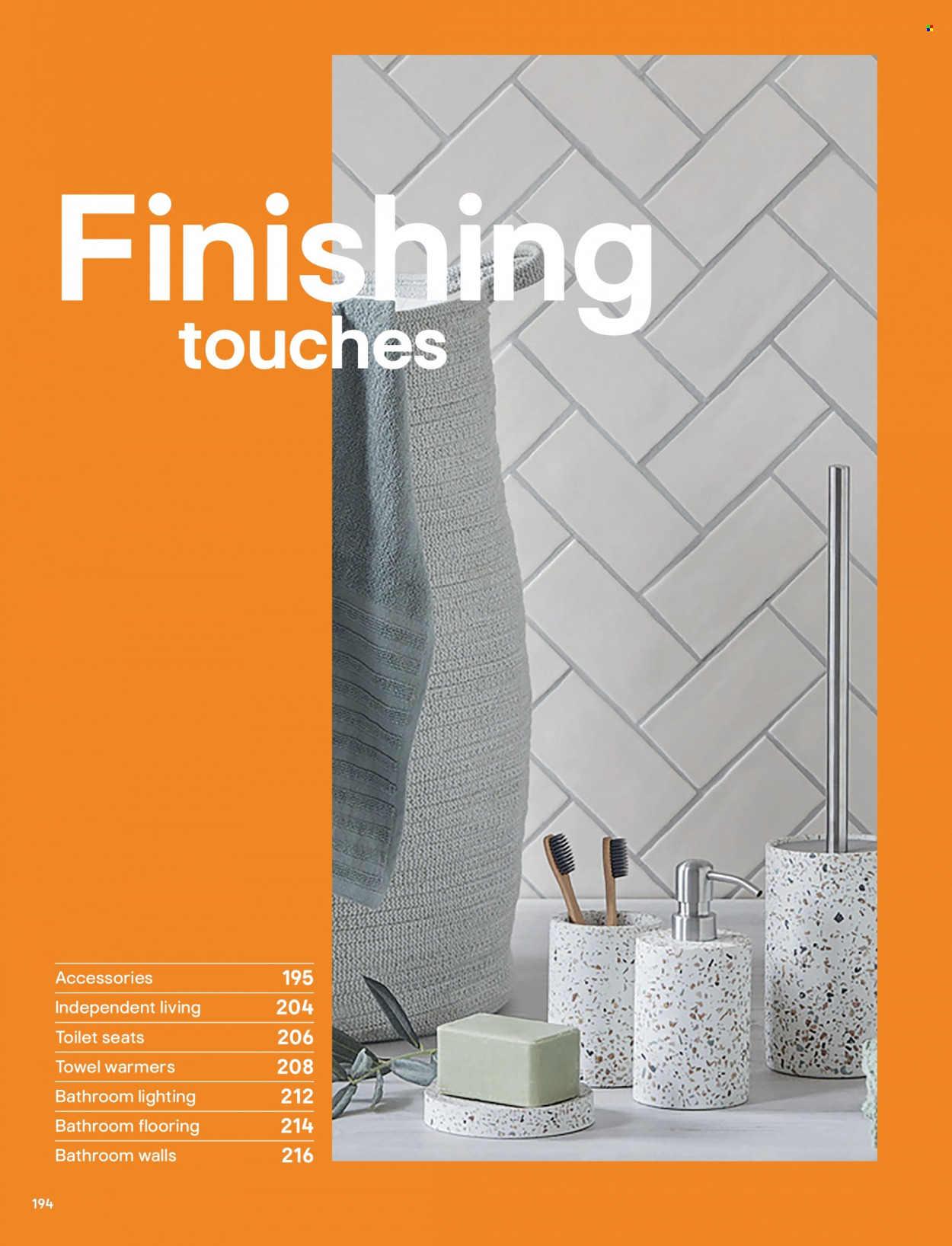 B&Q offer. Page 194