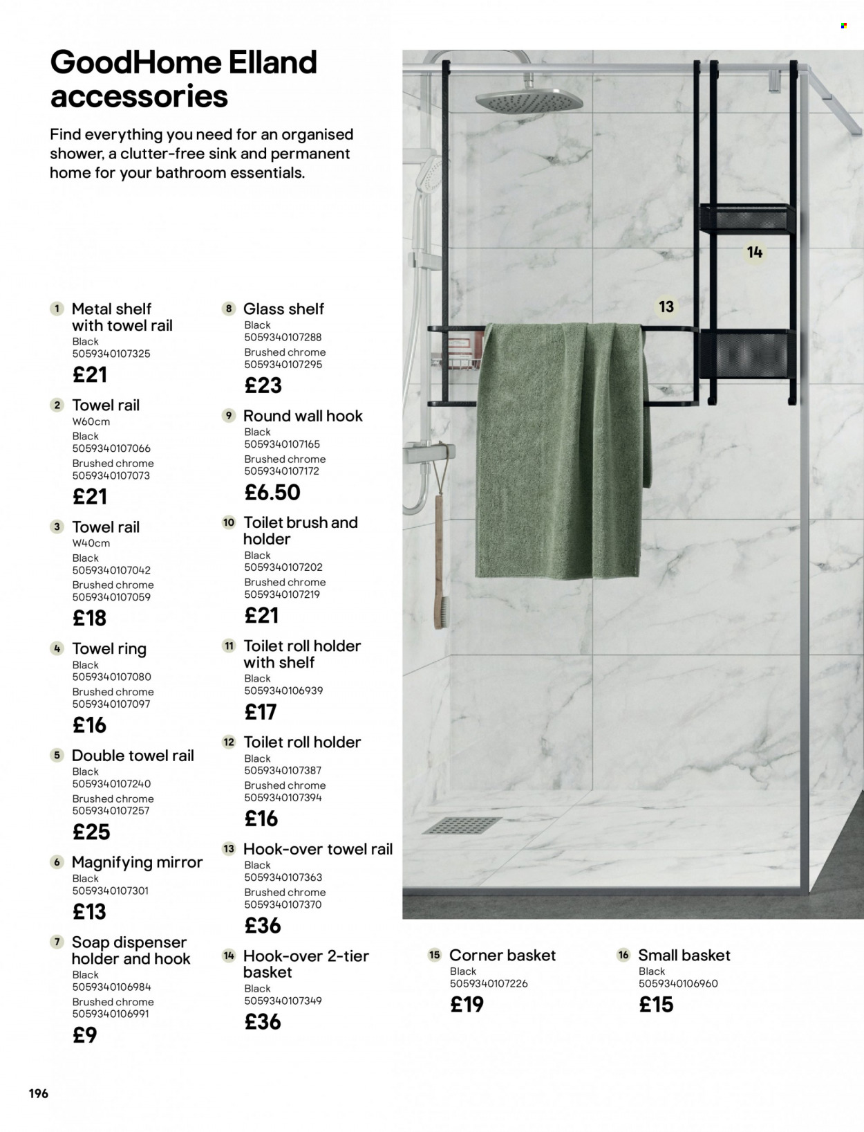 B&Q offer. Page 196