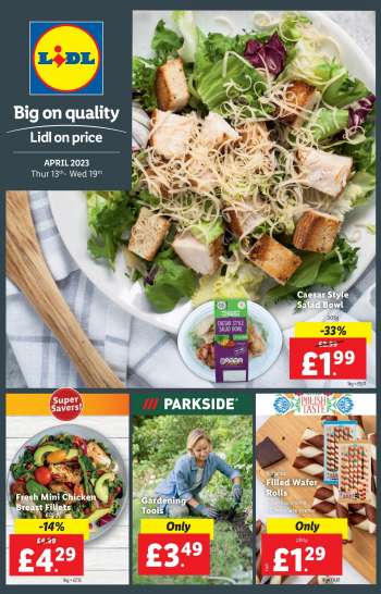 Lidl offer  - 13/04/2023 - 19/04/2023.