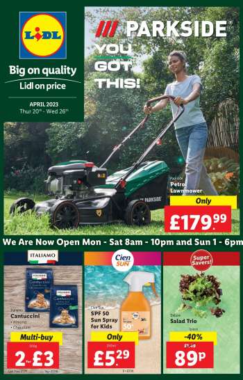 Lidl offer  - 20/04/2023 - 26/04/2023.
