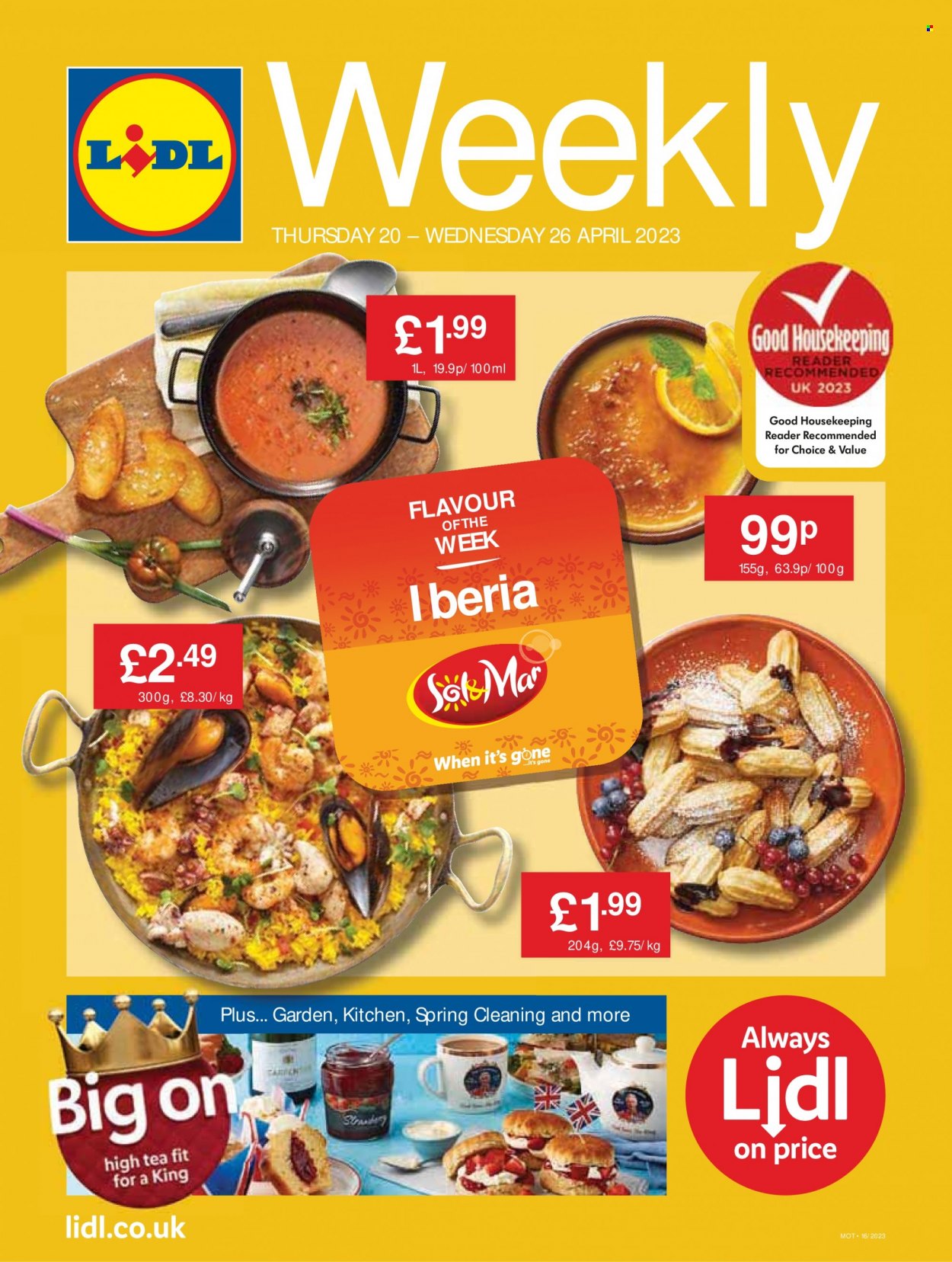 Lidl offer - 14/04/2023 - 14/04/2023. Page 1