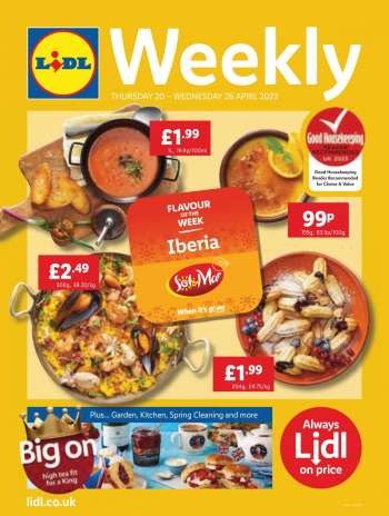 Lidl offer  - 20/04/2023 - 26/04/2023.