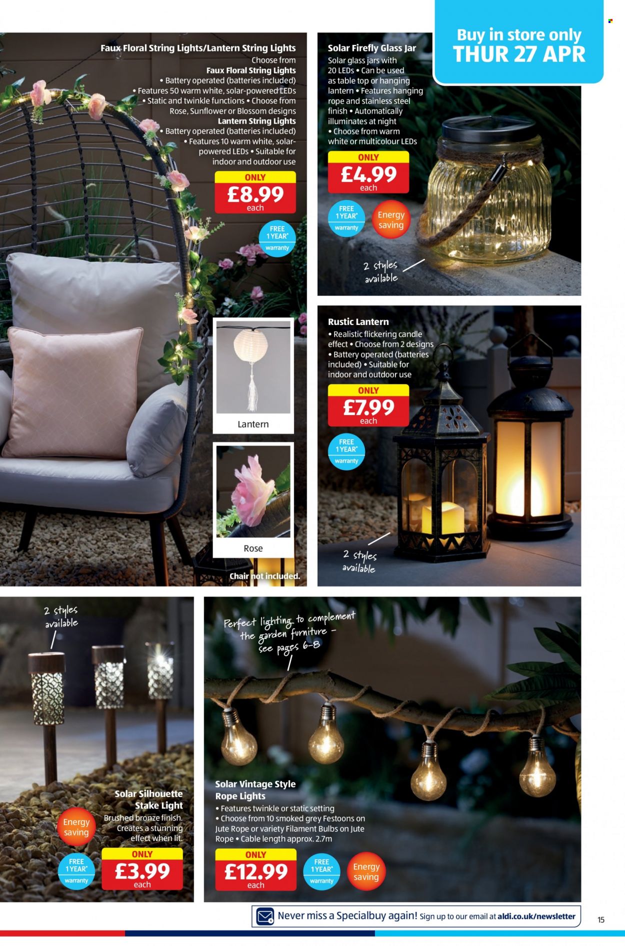 Aldi offer - 23/04/2023 - 30/04/2023. Page 15