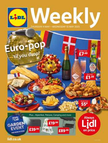 Lidl offer  - 04/05/2023 - 10/05/2023.