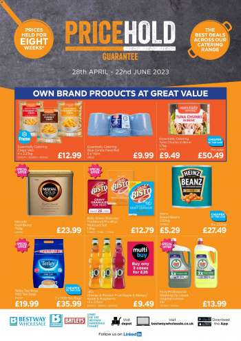 Bestway offer  - 28/04/2023 - 22/06/2023.