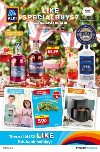Aldi offer  - 30/04/2023 - 07/05/2023.